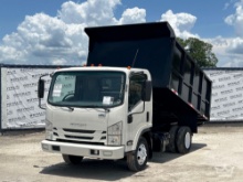 2017 Isuzu NPR Landscape Dump Truck