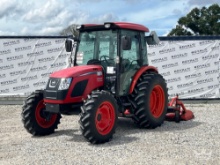 2022 Kioti RX7320 73HP 4WD Utility Tractor w/ 90in Brush Cutter