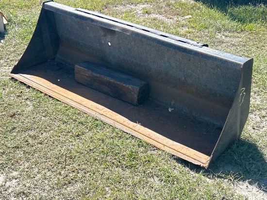 2018 72in Bucket Skid Steer Attachment