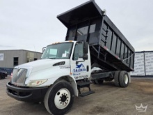 2009 International 4300 S/A Landscape 16ft. Dump Truck