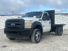 2012 Ford F-450 12ft. Action Flatbed Truck