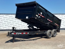 2021 P.J. Trailer 16ft. T/A Dump Trailer