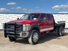2015 FORD F-550 Flatbed Truck