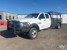 2017 Ram 4500 4x4 Knapheide Utility Flatbed Truck