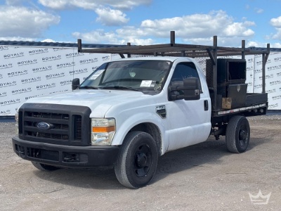 2008 Ford F-250 Utility Flatbed Truck