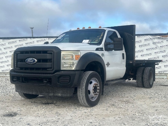 2012 Ford F-450 12ft. Action Flatbed Truck