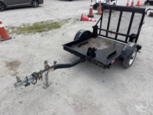 5ft. Teske Manufacturing Utility Trailer
