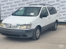 2002 Toyota Sienna Van, VIN # 4T3ZF19C02U506791