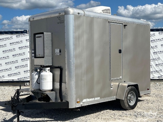2017 12ft Forest River Portable Dual Restroom and Shower S/A Trailer