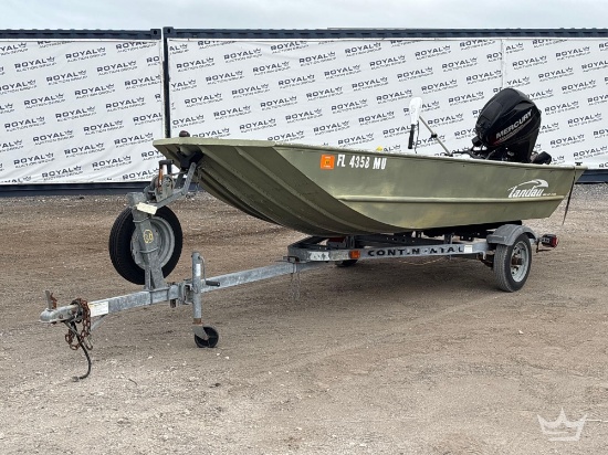 2004 14ft. Landau Aluminum Jon Boat