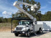 2013 International DuraStar 4300 Altec AA755MH 55ft. Material Handling Insulated Bucket Truck