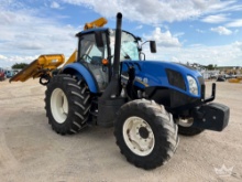 2015 New Holland TS6.110 4WD 110HP Dual Power Agricultural Tractor with Bomford Turner Hawk Evo 6.0