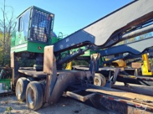 2016 John Deere 437E Loader w/ CSI 264 Pull-Through Delimber and T/A Trailer