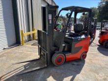 2017 Linde 5,000lb. Electric Forklift