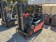 2007 Linde E25PS-03 5,500lb. Electric Forklift