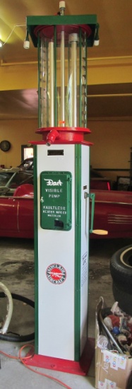 Square Bodied Visible Gas Pump