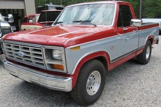 1984 Ford F-150 XLT Gold Truck – 302, Auto, Short Box, AC, Power Steering &