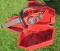 Homelite Super 2 Gas Chainsaw with case. Note: Pulls free.