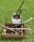 Assortment of antique tools and barn related items.