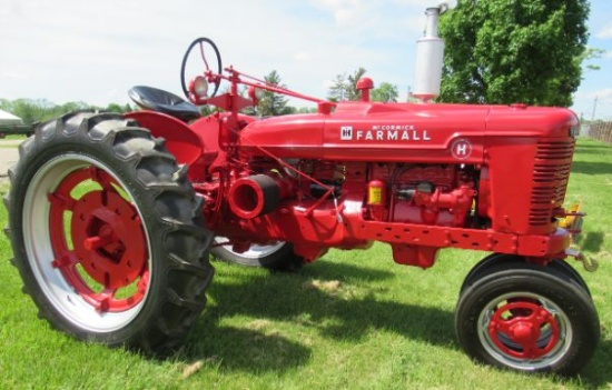 1950 McCormick Farmall H Narrow Front Tractor - serial# FBH339891X1. Note: