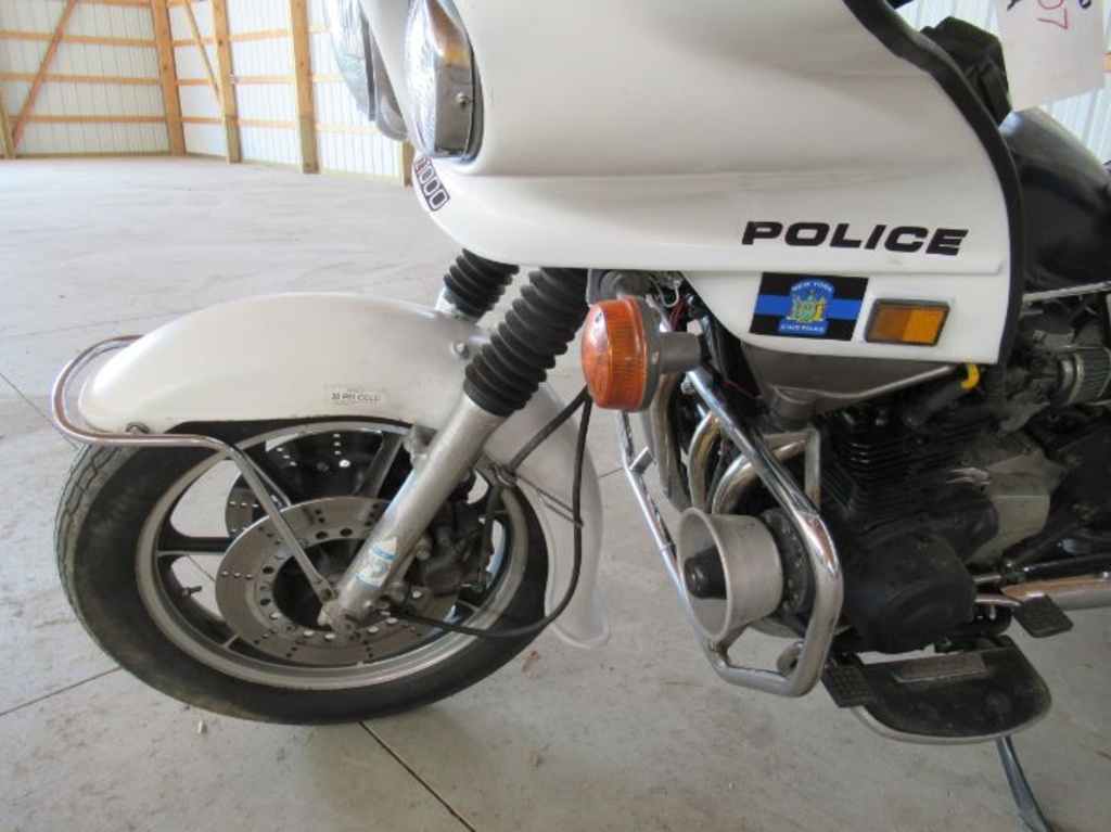 1993 Kawasaki KZ1000 Police Motorcycle originally from New York, copy of Ne  | Vehicles, Marine & Aviation | Auctions Online | Proxibid