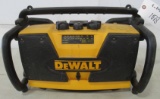 Dewalt construction radio.