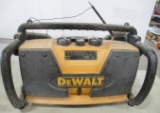 Dewalt construction radio.
