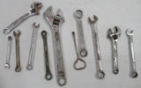 Assortment of wrenches.