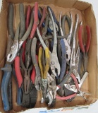 Assortment of pliers.