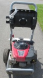 Pressure washer with Briggs & Stratton engine. Note: Pulls free, recoil is