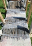 (2) Pallets including speed dowels and rod.