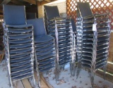 (50) Plus Stacking Chairs.