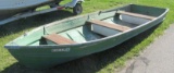 Aluminum 13 Ft. Fishing Boat.