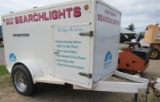 Star Laser Search Lights Multi Beam pull behind light trailer with Kohler 1