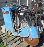Concrete saw with Wisconsin engine. Note: Located off-site in Imlay City, M
