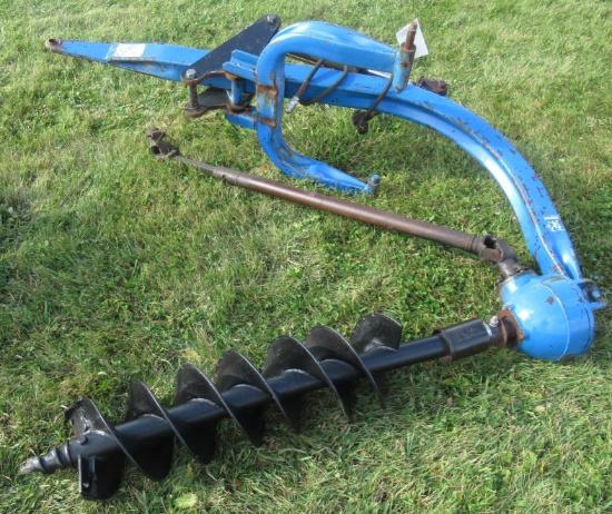 3pt. Post Hole Digger (New Holland) 9" Bit.
