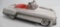 Vintage Tin Metal Convertible Car. Measures 9.5
