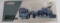 Corgi heavy haulage No. 31003 containing 2 die cast models 1/50 scale in box from 1997.