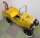 Yellow Tow Truck Pedal Car.