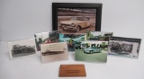 (8) Assorted Tow Truck And Automobile Pictures.