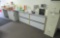 (3) Pieces Of Office Furniture, Cabinets, Small Appliances, Etc. Note: Misc