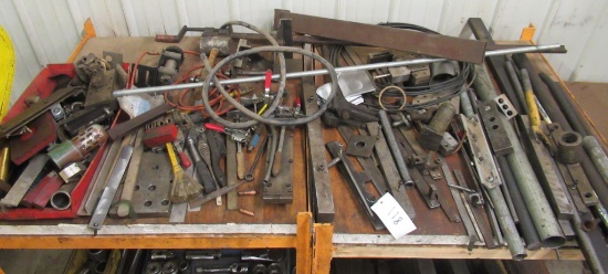Assortment Of Various Steel That Includes Pipe, Round Stock, Square Tube, F