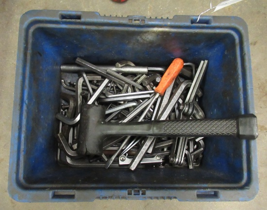 Large Assortment Of Allen Wrenches.