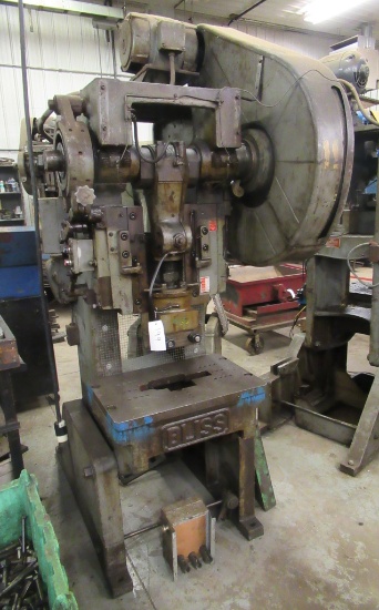 Bliss C-frame 35 Ton Press, With 3" Stroke, 2 1/2" Slide Adjustment And 10