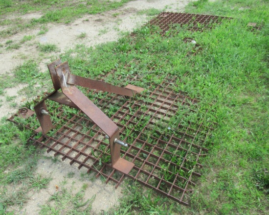 3-point Drag. Measures 6' W X 12' L.