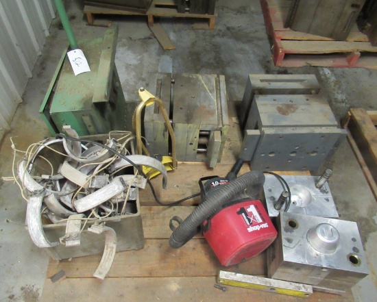 Pallet Of Tool And Die Presses And Parts.