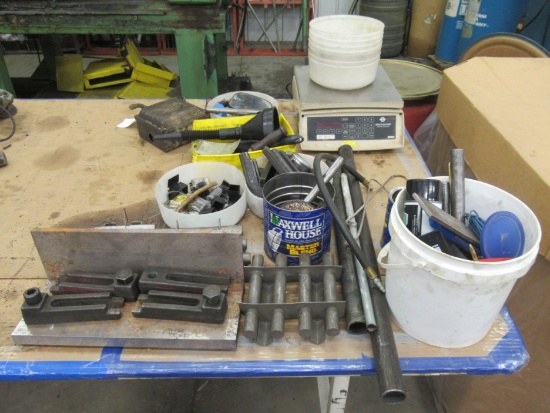 Scale, Electrical Shutoff, Tool Holders, Funnel, Etc.
