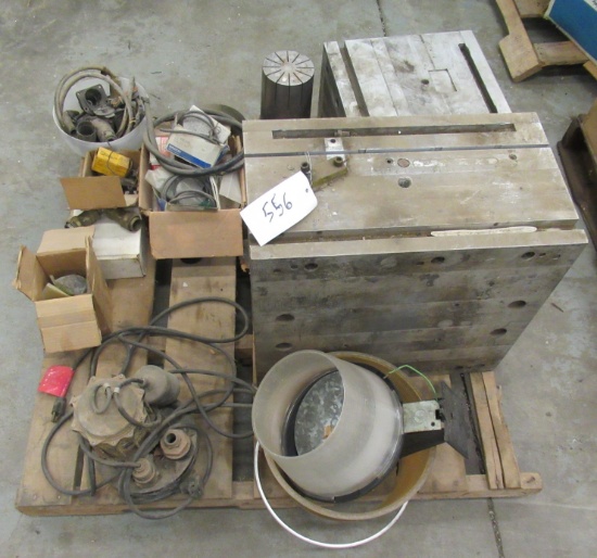 Pallet That Includes Tool And Die Presses, Sump-pump, Etc.