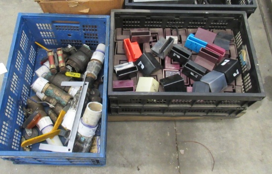 Pallet That Includes Tool And Die Press, Plastic Inserts, Shutoffs, Etc.