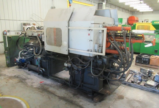 Van Dorn Model 150-rs-8f 150 Ton Plastic Injection Molding Machine. Measure